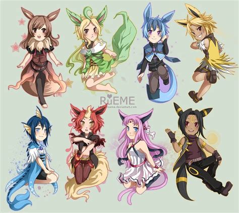 eeveelutions human|More.